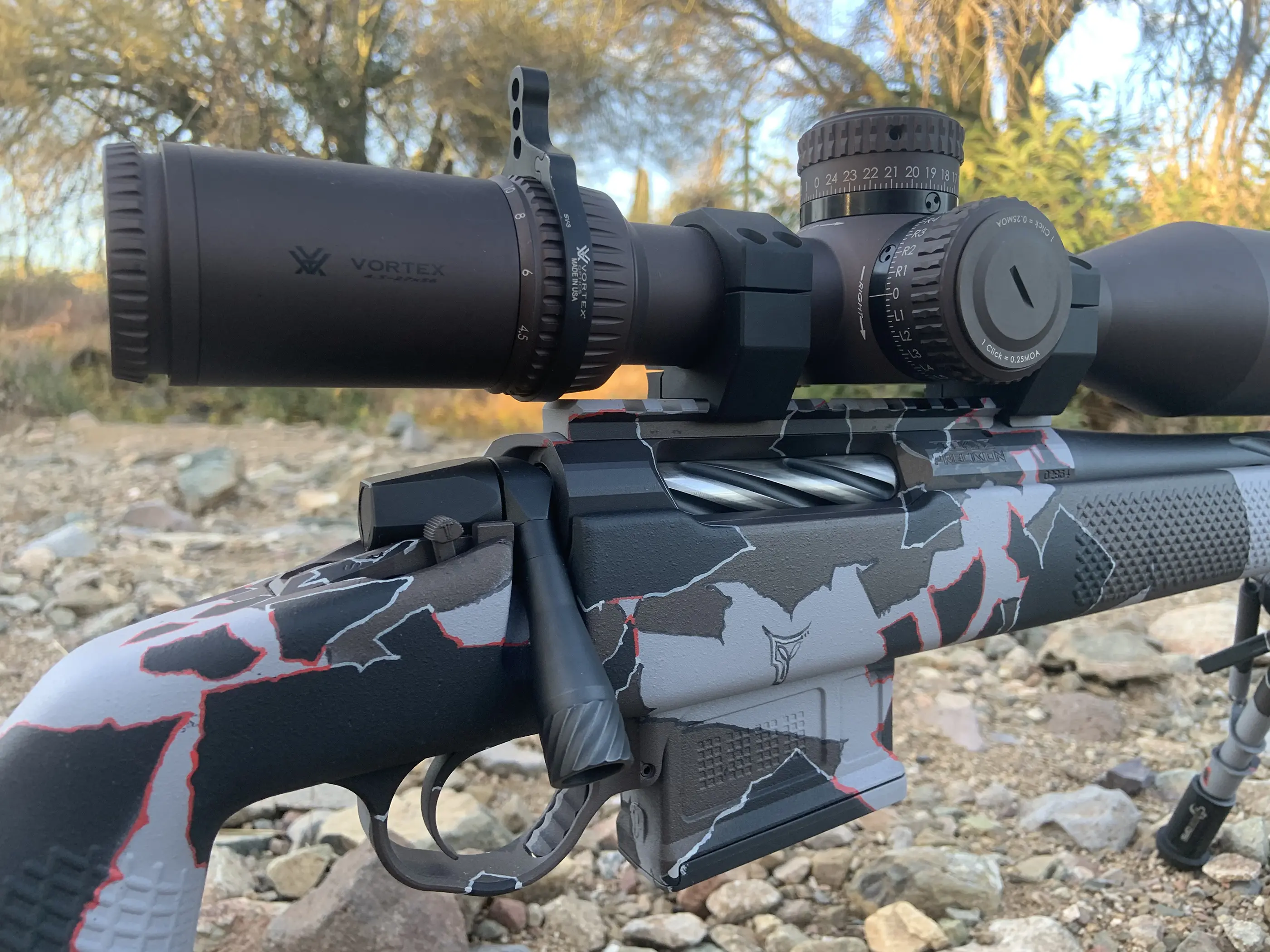 Carnimore custom build featuring professional Duracoat application and expert craftsmanship in Arizona